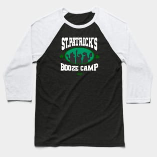 St.Patrick's Day Booze Camp Design Baseball T-Shirt